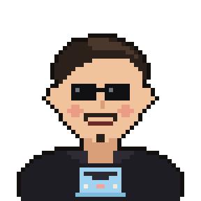 Pixel-art cartoon of Steven